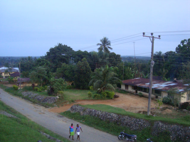 a view of Okoyong village from Mary Slessorâ€™s home