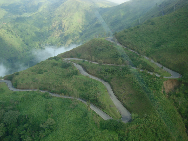 the long winding road leading to obudu resort